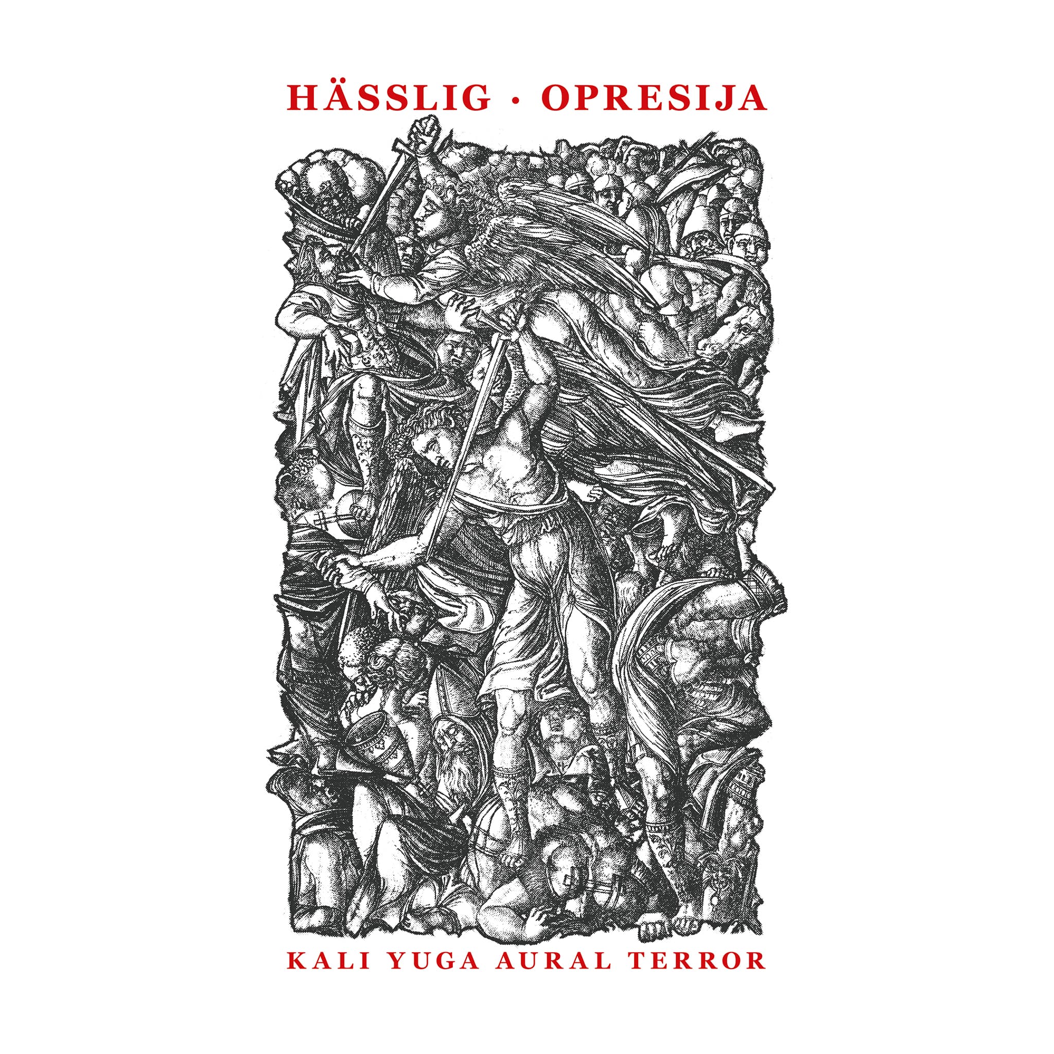 Hässlig & Opresija - Kali Yuga Aural Terror Split MC