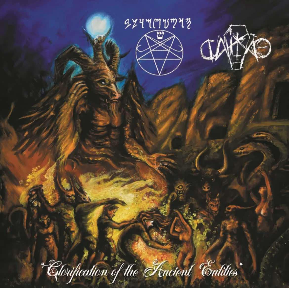 Black Goat / Caixão - Glorification of the Ancient Entities LP
