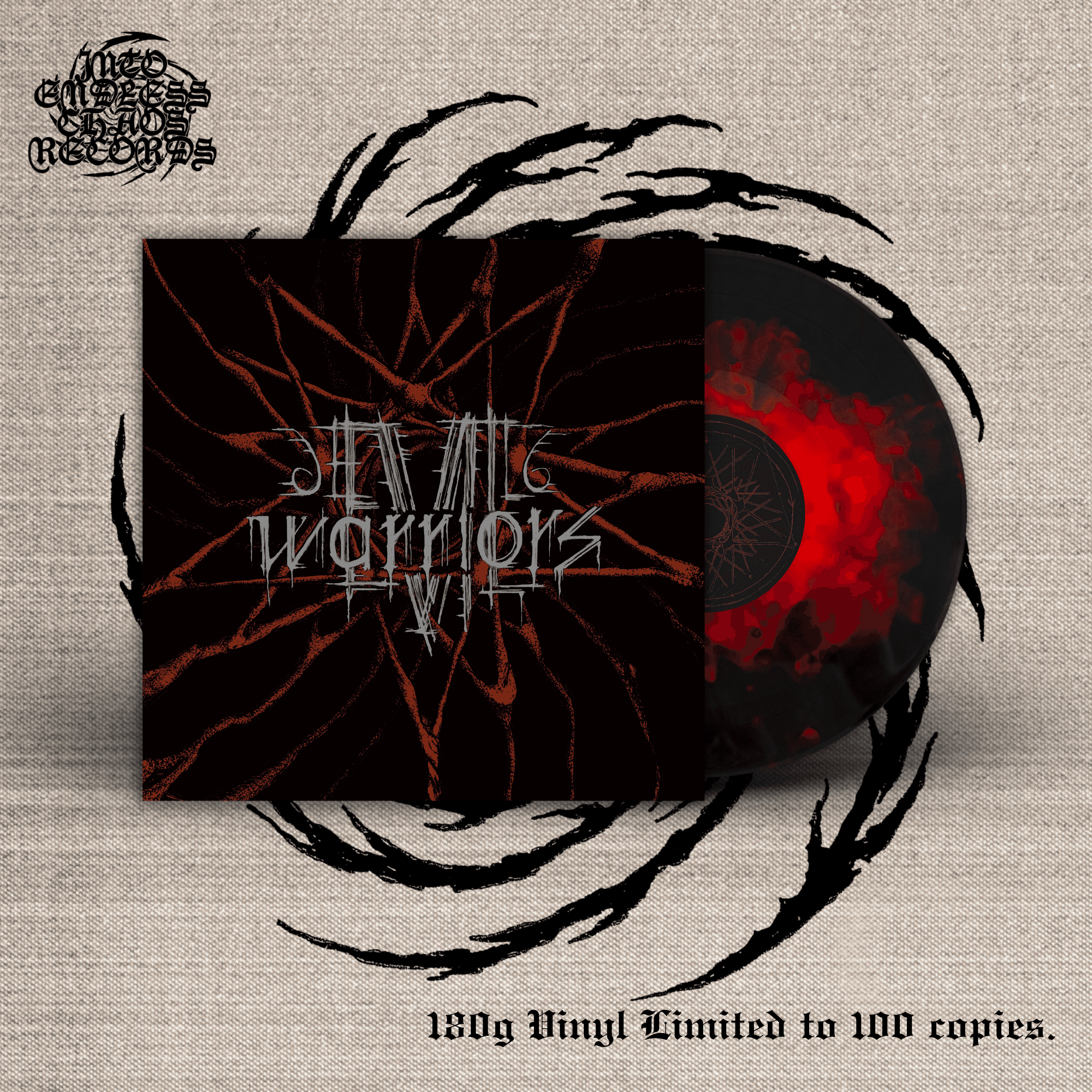 Evil Warriors - s/t LP (Coloured Vinyl)