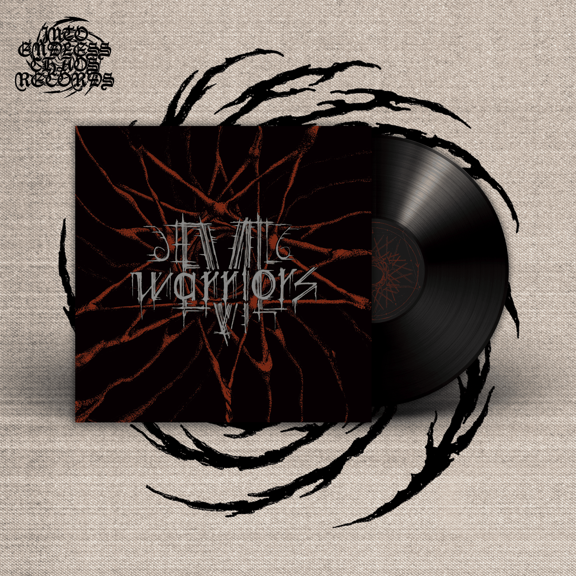 Evil Warriors - s/t LP (Black Vinyl)