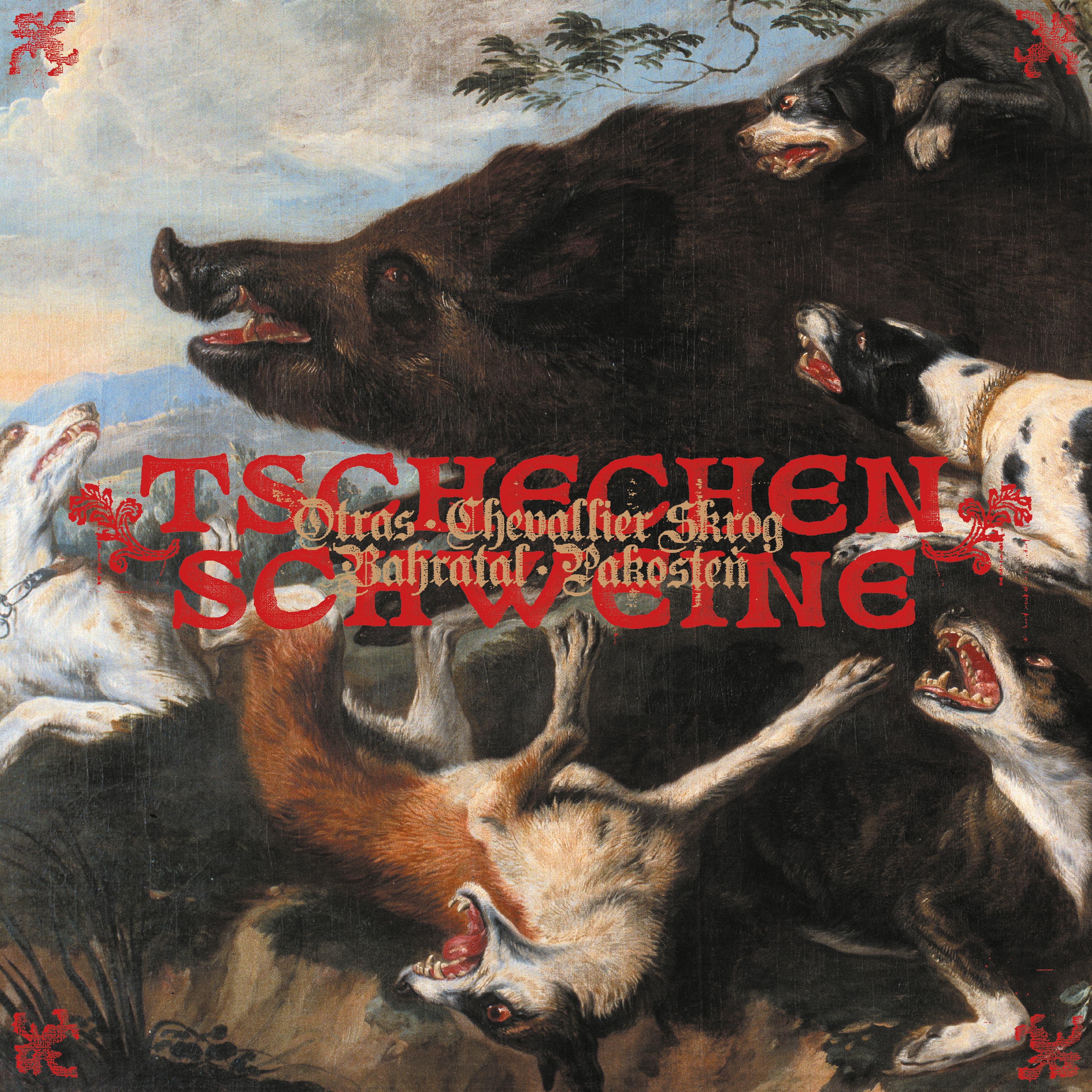 Tschechen Schweine - 4 way Split LP